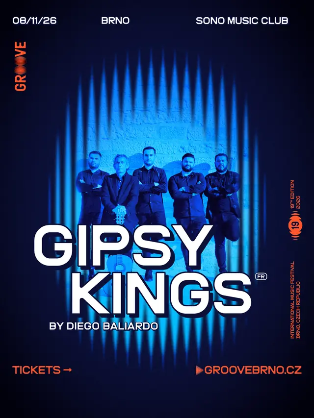 Groove Brno: Gipsy Kings by Diego Baliardo — Сонo Центр, Брно