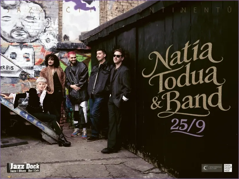 Natia Todua & Band (GE/EC/CHL/IT) — Jazz Dock, Prague