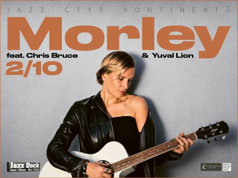 Morley feat. Chris Bruce & Yuval Lion (USA) — Jazz Dock, Prague