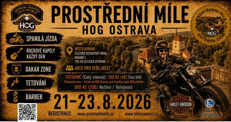 Prostřední míle HOG Ostrava — SLEZSKOOSTRAVSKÝ HRAD, Ostrava