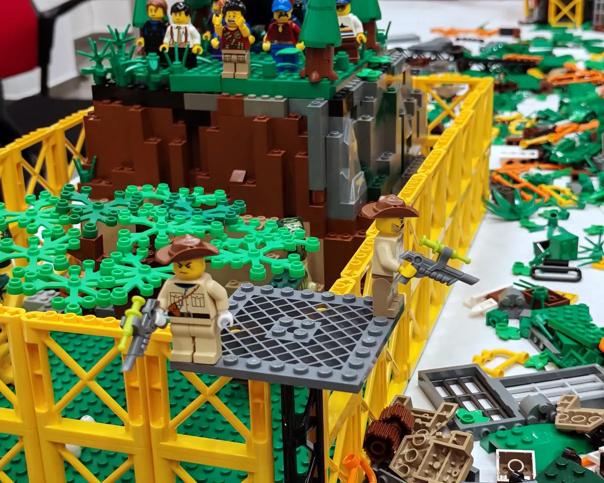 Конструювання з LEGO. Тема: Юрський парк і монстри — ART Rubikon z.s., Оломоуц