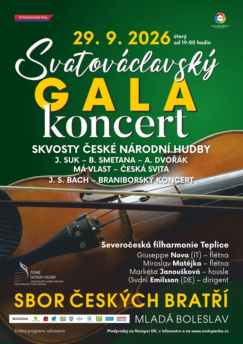 Святовацлавский гала-концерт — Sbor českých bratří, Млада-Болеслав