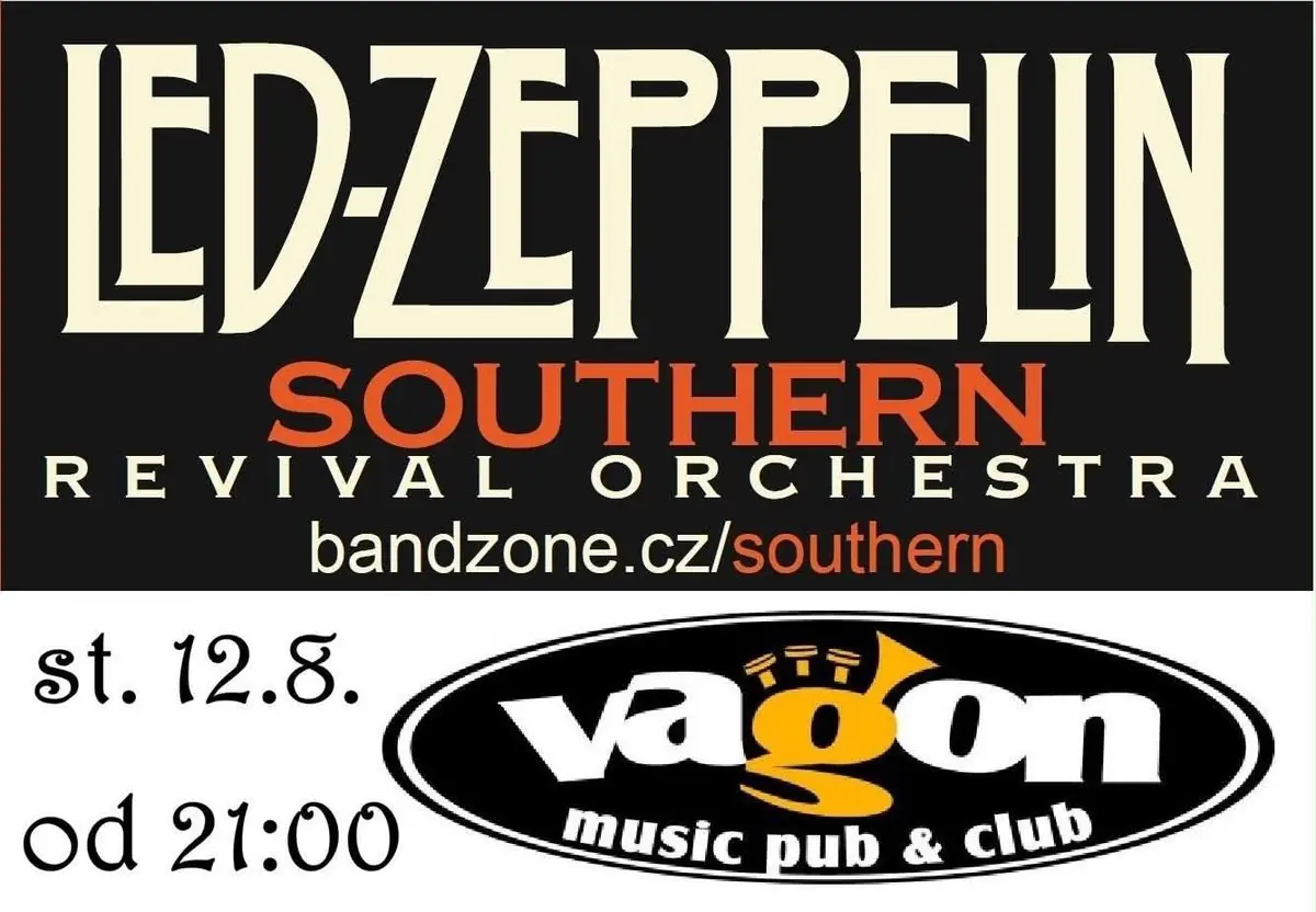 LED ZEPPELIN S.R.O. revival — Vagon, Praha