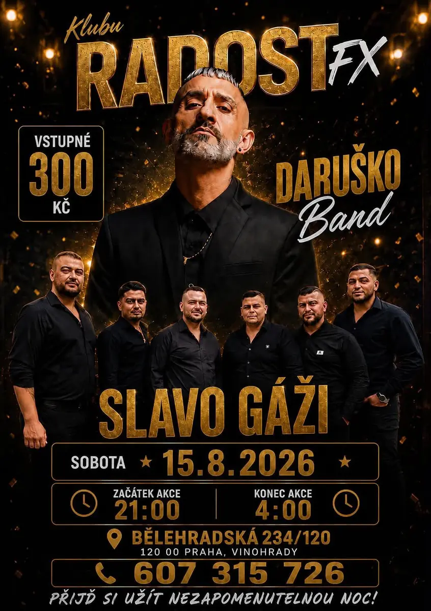 Roma Party — Radost FX, Prague