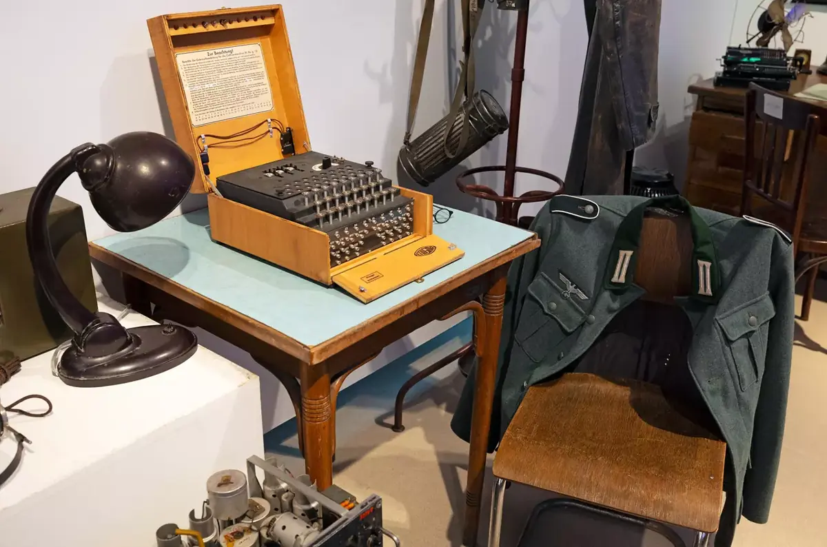 Enigma and Other Secret Projects - The Story of Enigma and the History of Cryptology in Prague — Národní technické muzeum, Prague