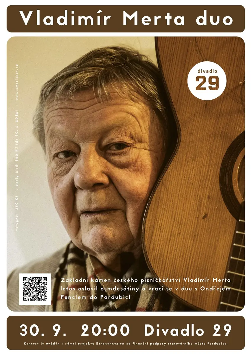 Vladimír Merta duo: 80 — Divadlo 29, Pardubice