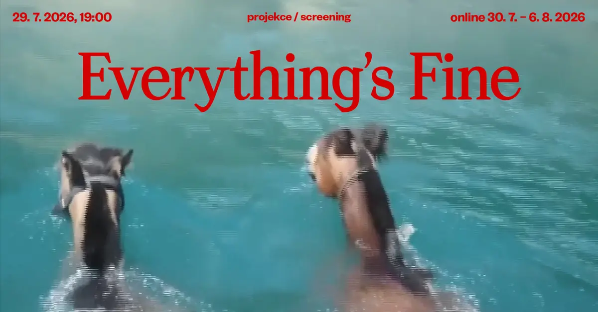 etc. проекція: Everything's Fine [online] — etc. галерея, Прага