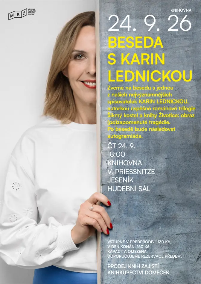 Беседа с Карин Ледницкой — Divadlo P. Bezruče, Есеник