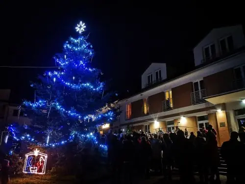 Rozsvícení vánočního stromu ve Dvorci — Nepomuk, Plzeň