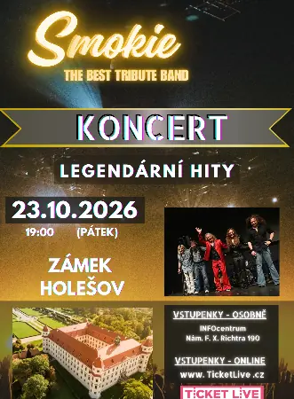 Smokie The Best Tribute Band — Zámek Holešov, Holešov