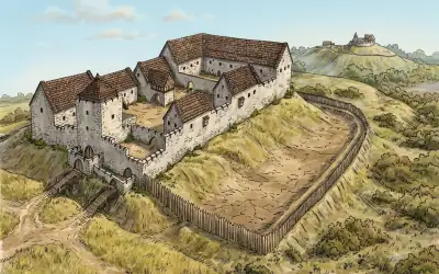 Schaumburg Castle and New Schaumburg - Medieval Gateway to Eastern Moravia