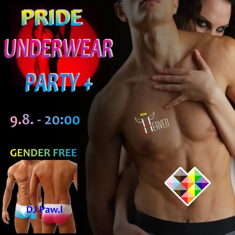 Pride Underwear — Heaven club, Prague
