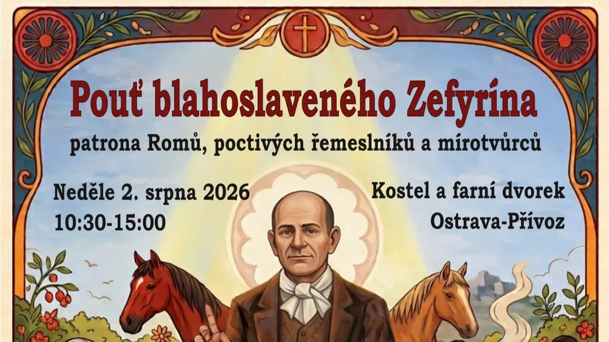Pilgrimage in Honor of Blessed Zephyrinus in Ostrava-Přívoz — Biskupství ostravsko-opavské, Ostrava