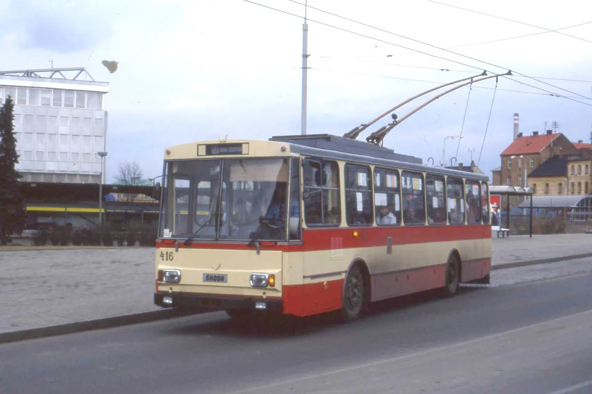 To Prazdroj by Historic Trolleybus — Pivovar Plzeňský Prazdroj, Pilsen