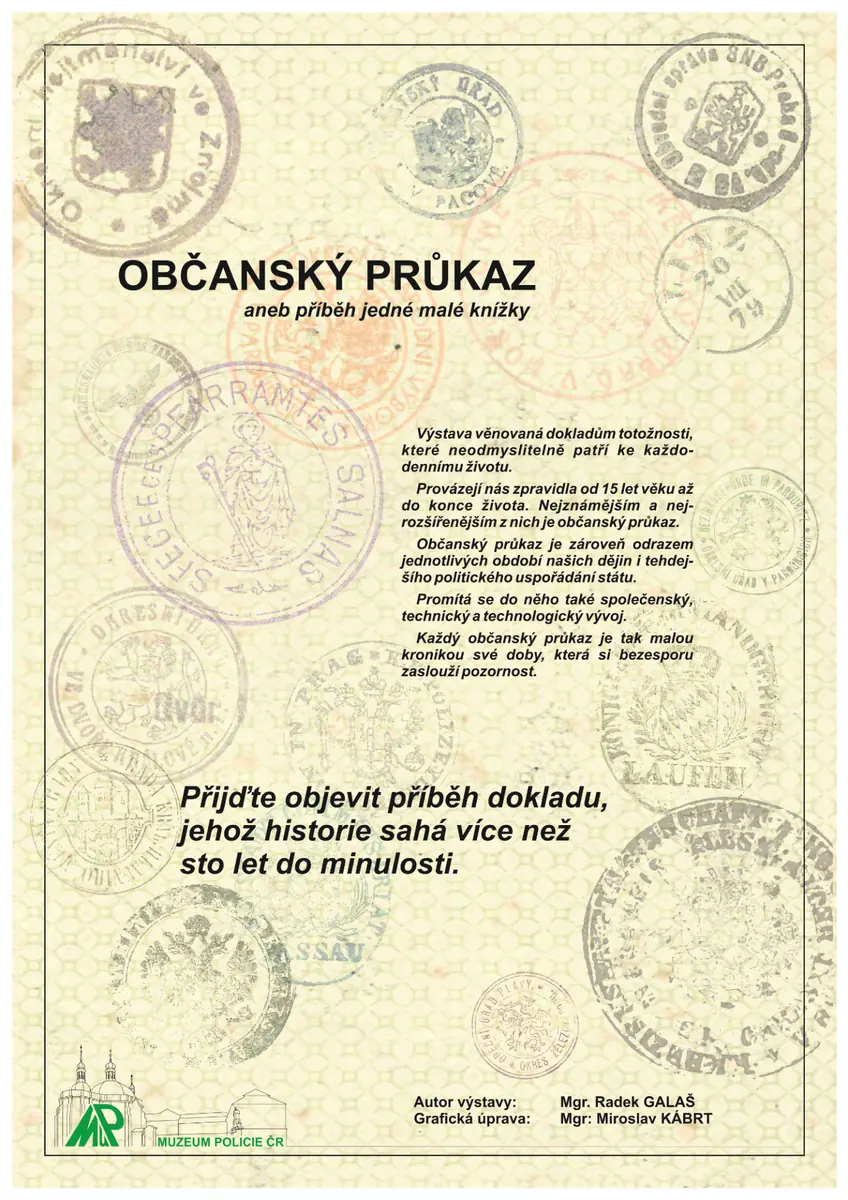 PERSONALAUSWEIS, oder Die Geschichte eines kleinen Buches — Praha 2, Prag