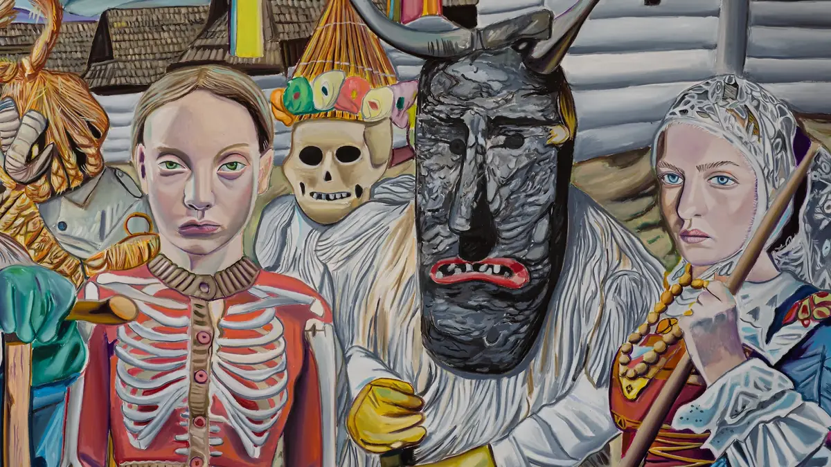 HYB4 Galerie: Jan Vytiska: The village you really shouldn't have gone to — HYB4 Gallery, Prague