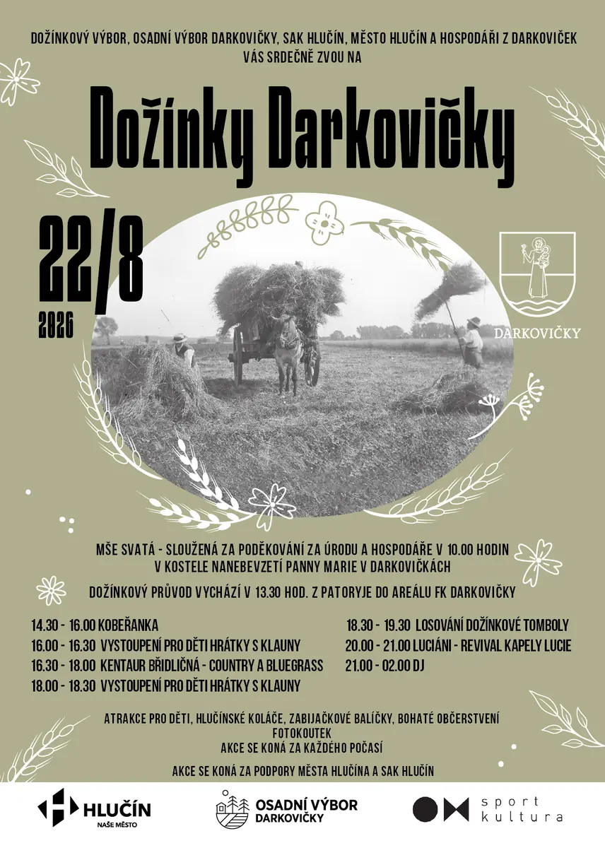 Dožínky Darkovičky 2026 — Hlučín Kiesgrube, Hlučín