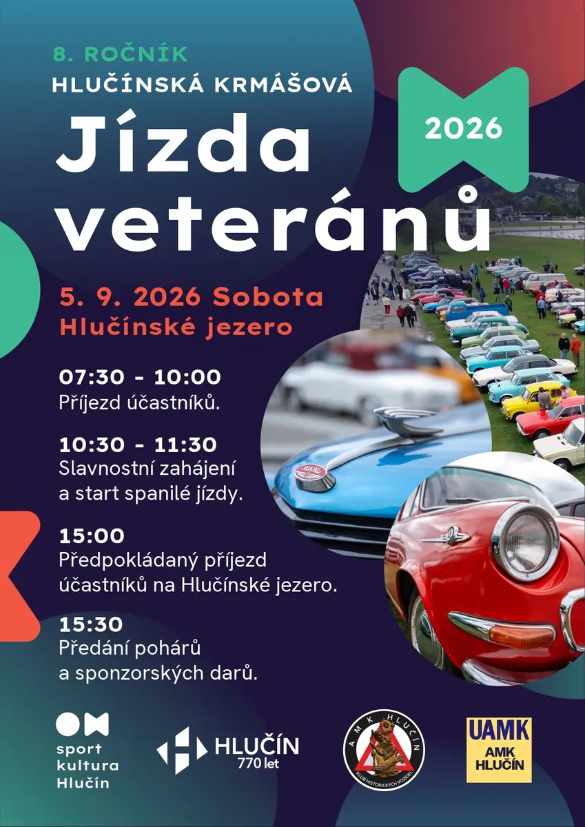 Hlučínská krmášová jízda veteránů 2026 — Hlučínská štěrkovna, Hlučín