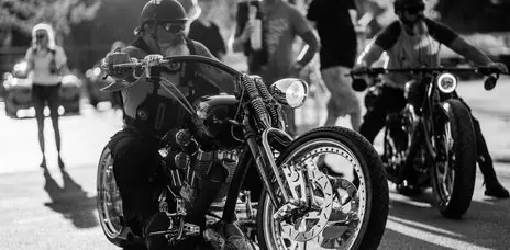 Prague Harley Days — Krizik Fountain, Prag