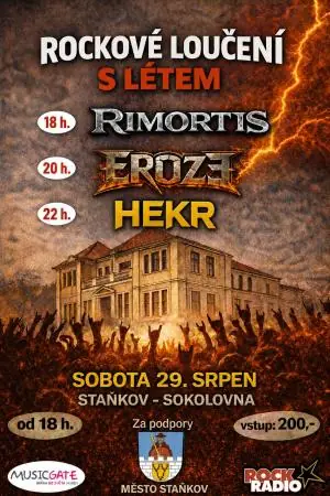 Rockové loučení s létem — Staňkov, Domažlice