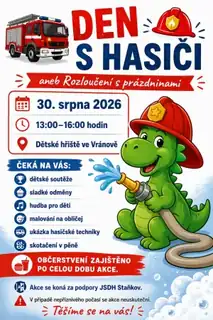 Den s hasiči - ukončení prázdnin