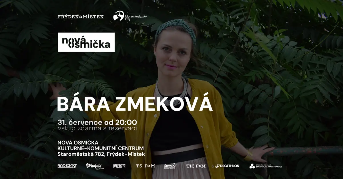 Bára Zmeková Trio — Areál textilky Slezan, Frýdek-Místek