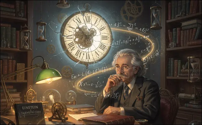 Einstein and the Mystery of Time — Nová Akropolis, Brno