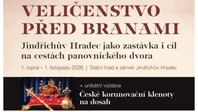 Majesty at the Gates: Jindrichův Hradec — Státní hrad a zámek Jindřichův Hradec, Zámecká galerie na II. nádvoří, vstup přes pokladnu zámku, Jindřichův Hradec