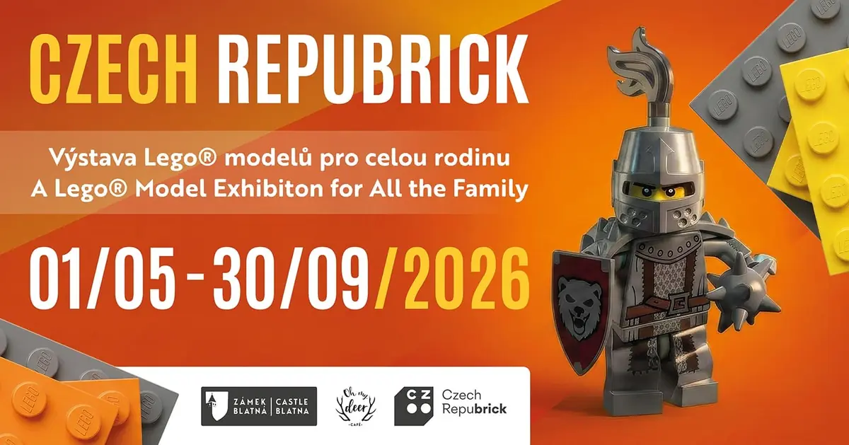 LEGO® Model Exhibition for the Whole Family: Czech Repubrick — Blatná Palace, Blatná
