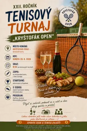 Tennis Tournament in Kryštofovo Údolí