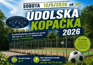 Udolska Kopacka - Football Tournament — Church of St. Christopher, Kryštofovo Údolí