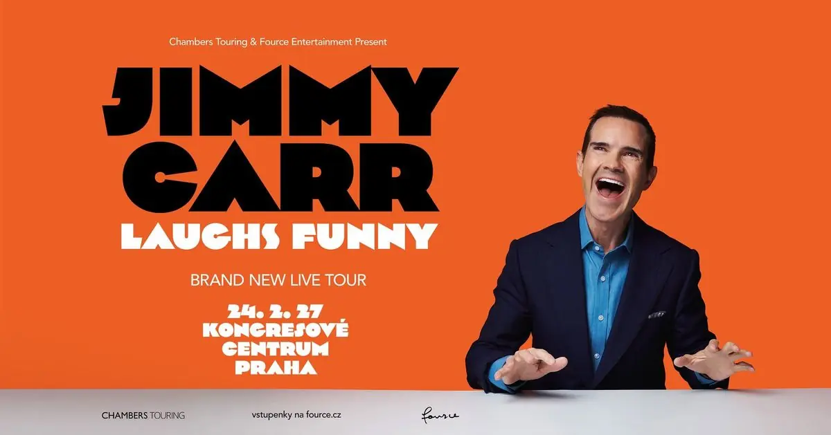 Jimmy Carr: Laughs Funny — Kongresové centrum Praha, Prague