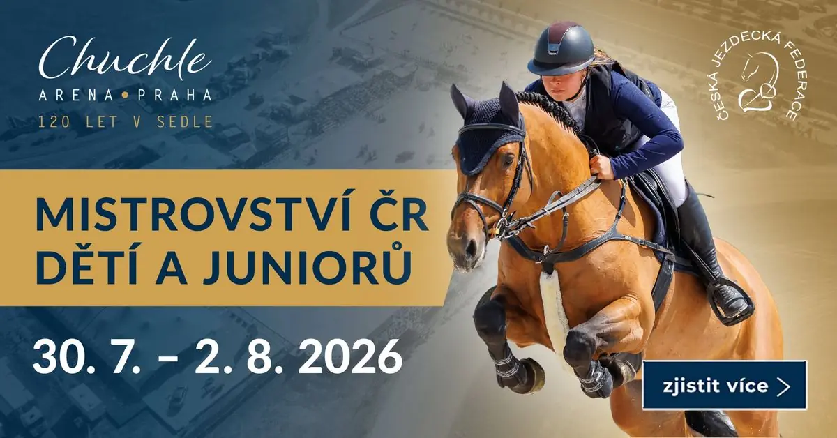 MISTROVSTVÍ ČESKÉ REPUBLIKY DĚTÍ A JUNIORŮ 2026 — Praha Velká Chuchle, Praha
