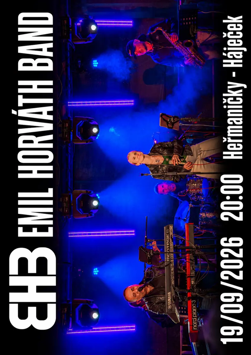 Emil Horváth Band im Háječek — Háječek - Sommerparkett, Heřmaničky