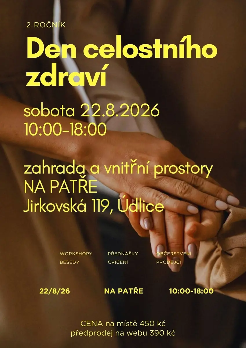 Den celostního zdraví — NA PATŘE, Údlice