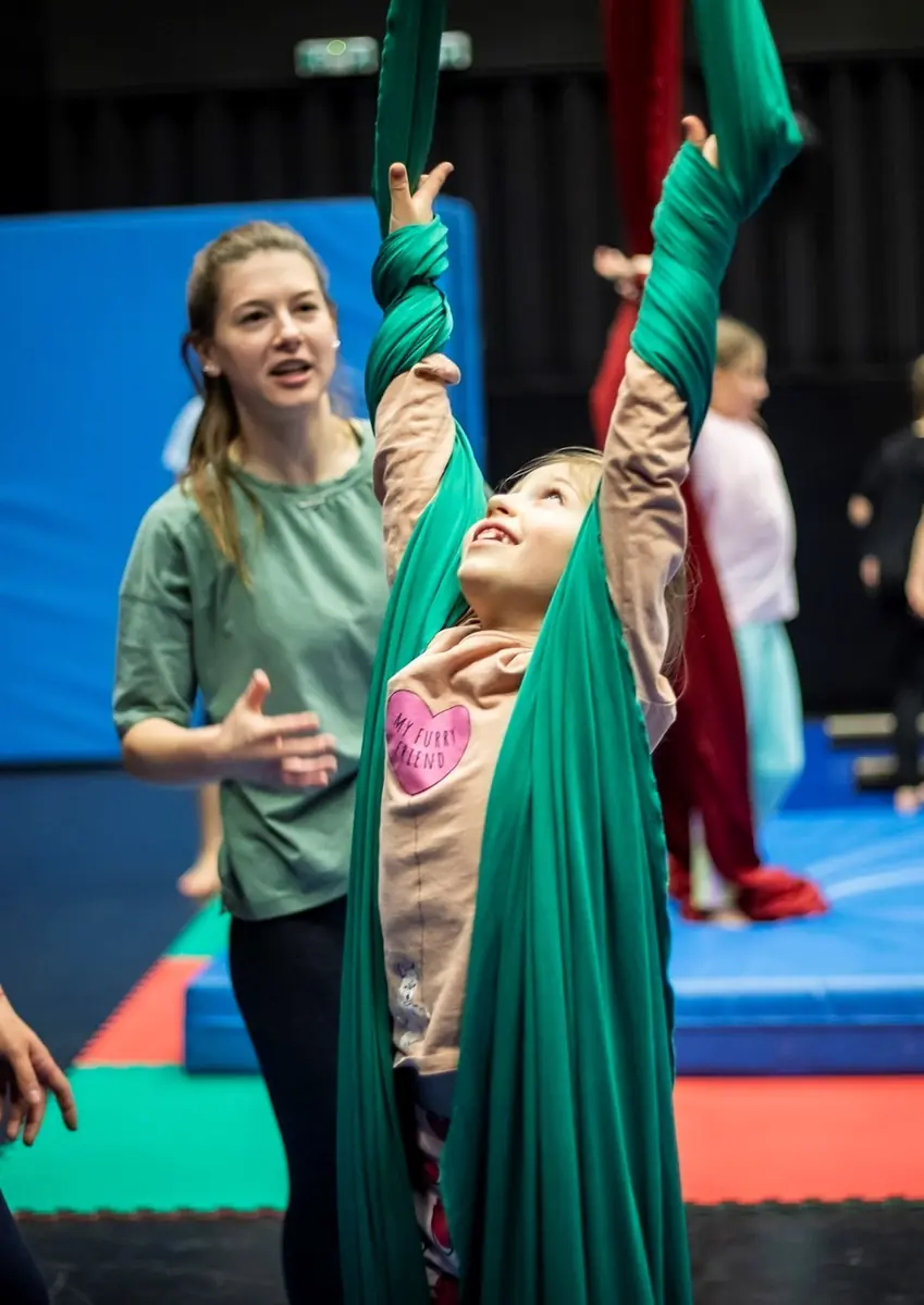 Circus Workshop for Children 3-7 Years with Parents — DIOD, Jihlava