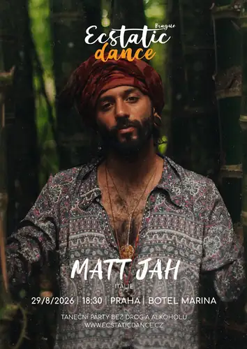 7. VÝROČÍ ECSTATIC DANCE PRAGUE - DJ Matt Jah (Itálie)