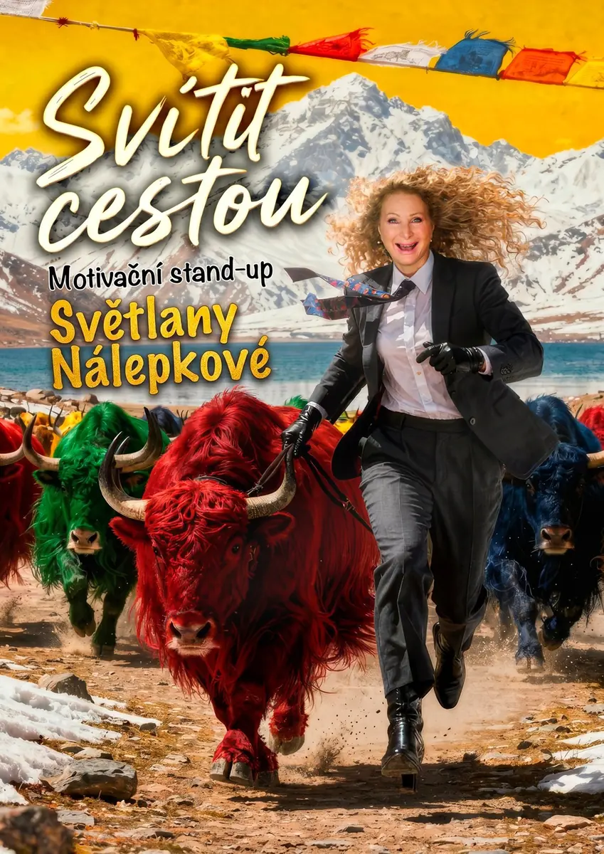 Lighting the Way - Motivational Stand-up by Světlana Nálepková — Centrum Život Naživo, Valašské Meziříčí