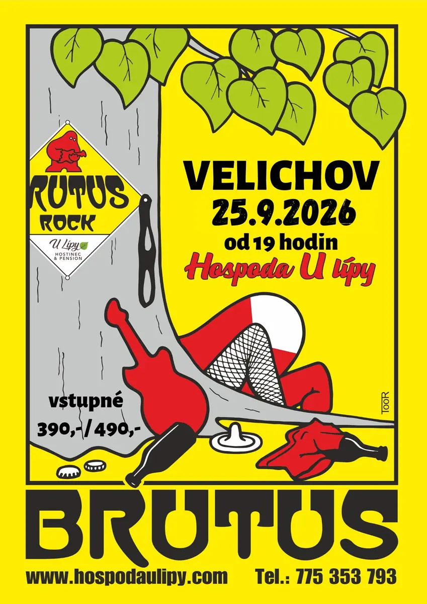 Brutus — U Lípy Pub, Velichov