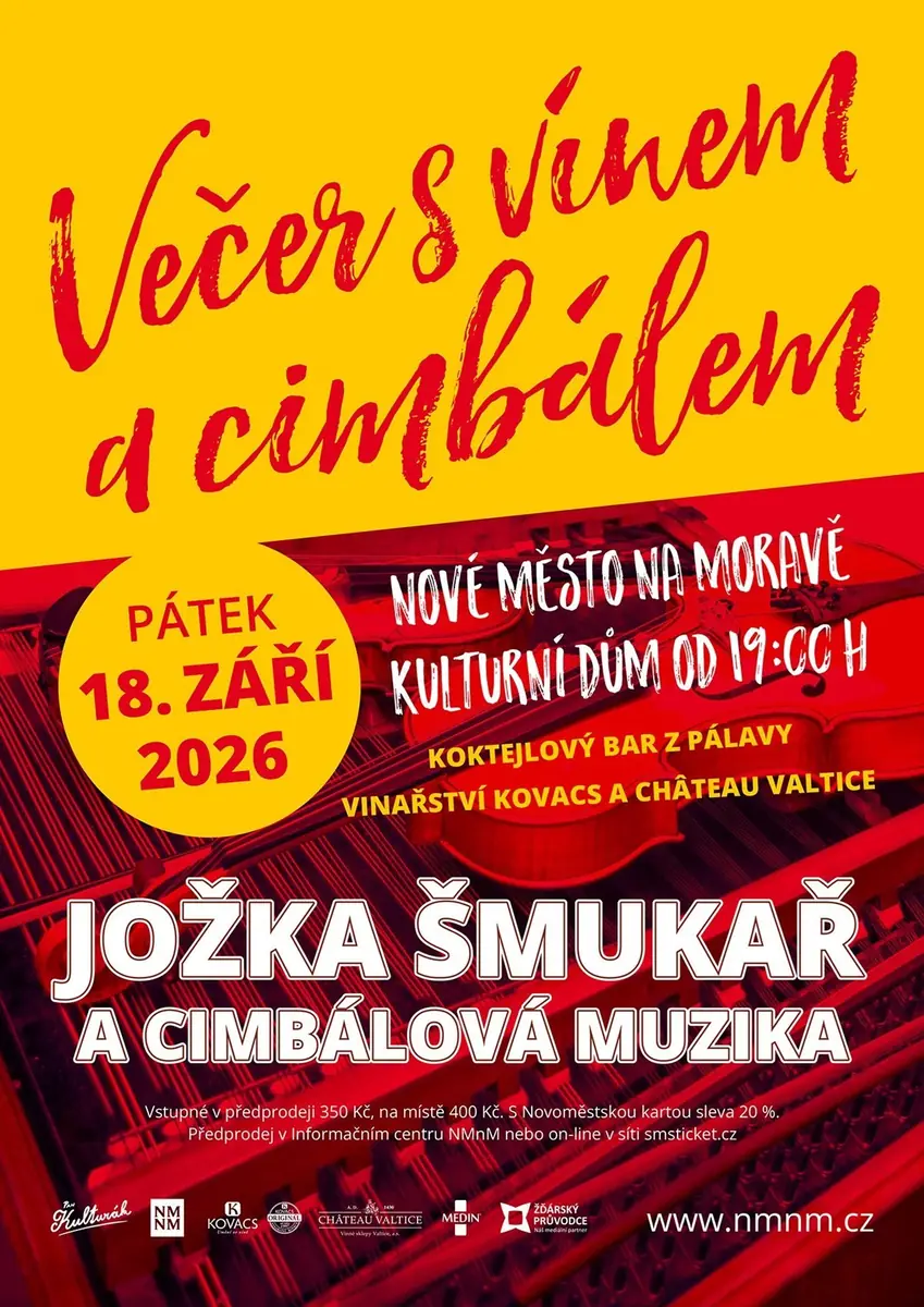 An Evening with Cimbalom and Wine — Kulturák NMnM, Nové Město na Moravě