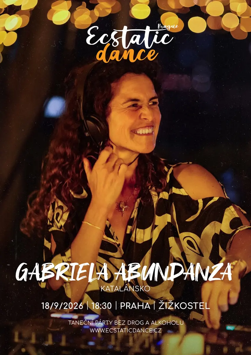 Ecstatic Dance Prague #178 - Gabriela Abundanza — Žižkostel, Prague