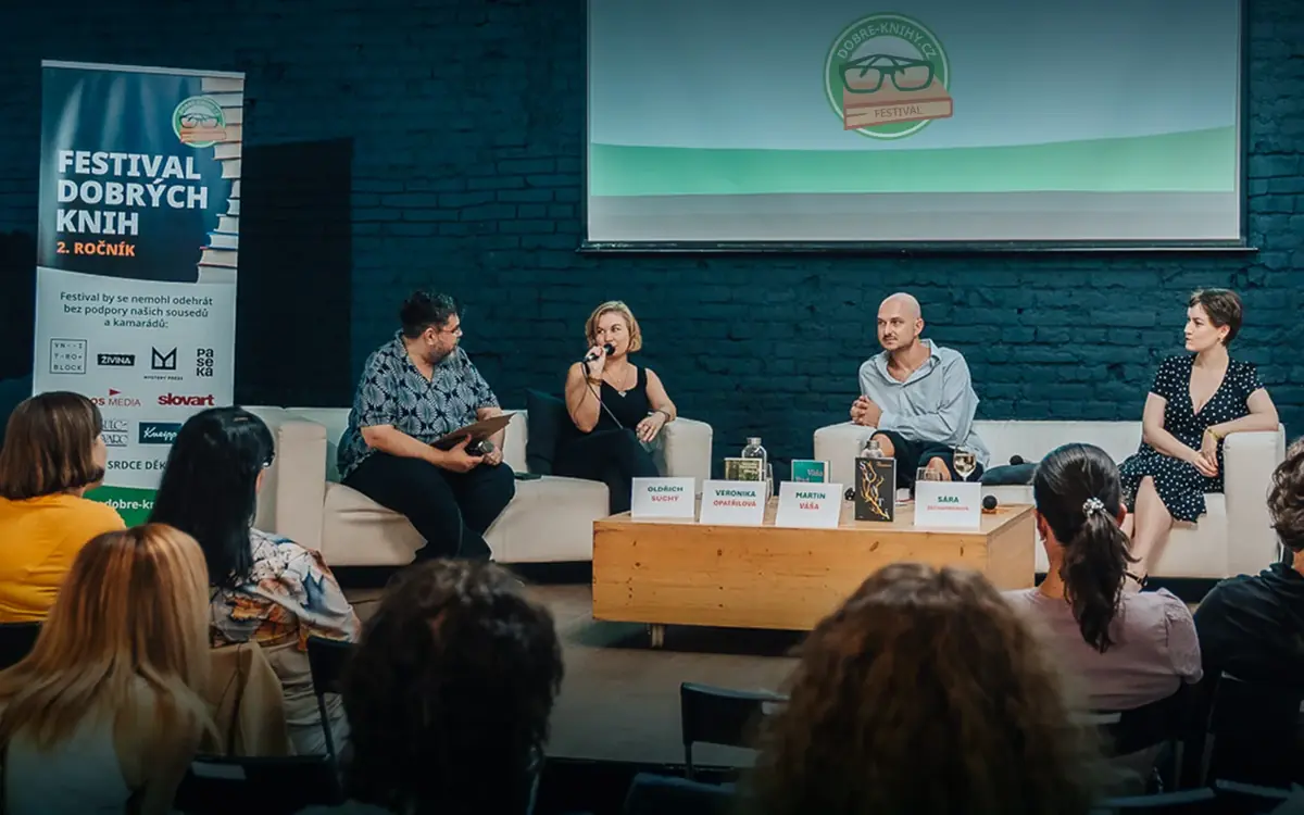 Festival der guten Bücher 2026 — La Fabrika, Prag