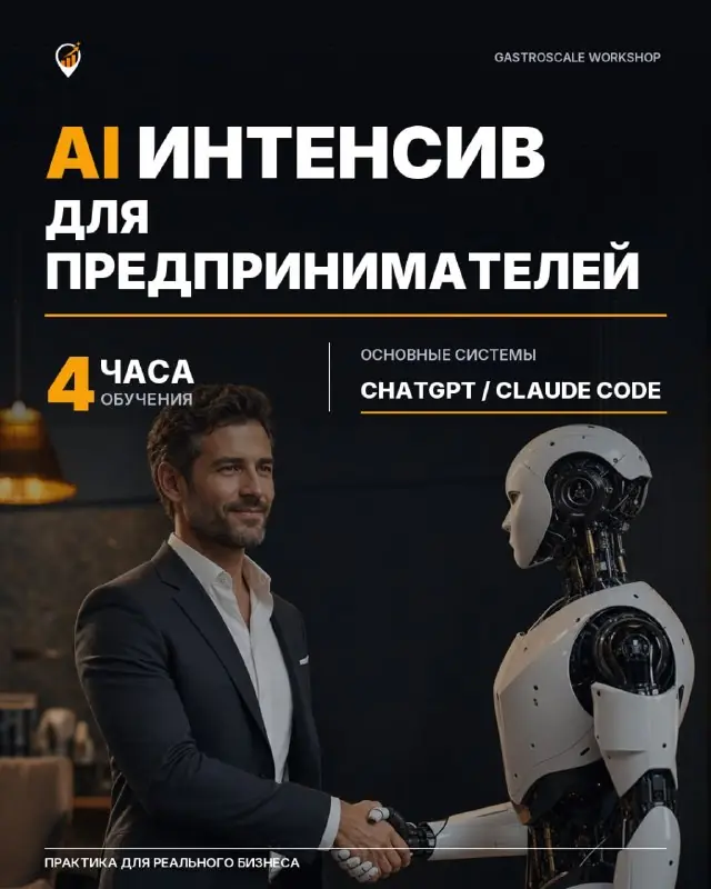 AI-интенсив для предпринимателей — Bar The Place, Praha 7, Prague