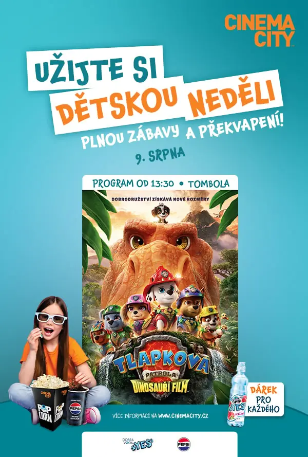 Щенячий патруль: Дино фильм — Cinema City, Прага