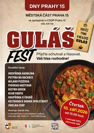 Gulášfest — Horní Měcholupy, Prag
