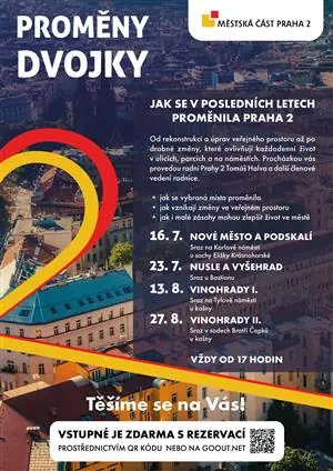 Transformations of Dvojka: Vinohrady II — sady Bratří Čapků - u kašny, Prague