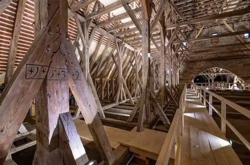 Guided Tour of the Roof and Church of St. James the Greater in Jihlava