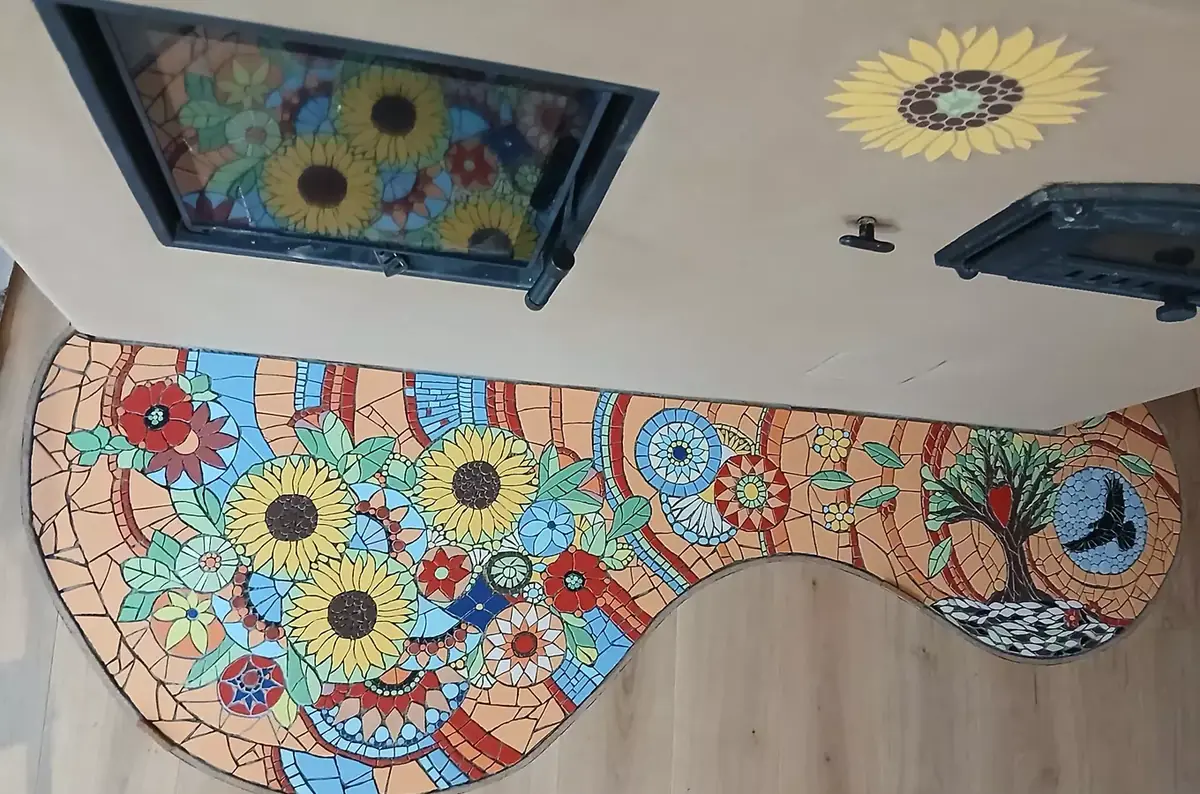 Mosaic Course in Moravian Karst — Dana Nováková - Mozaiky z krasu, Vilémovice