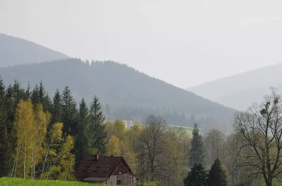 Feier des 50. Jahrestags des Films "Na samotě u lesa" - Spaziergang durch Drehörte — Obděnice, Petrovice