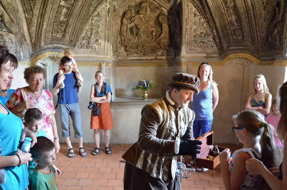 From Telč to Poland - In the Footsteps of Zacharias's Heir (Children's Tours) — Státní zámek Telč - I.prohlídkový okruh - renesanční sály, Telč